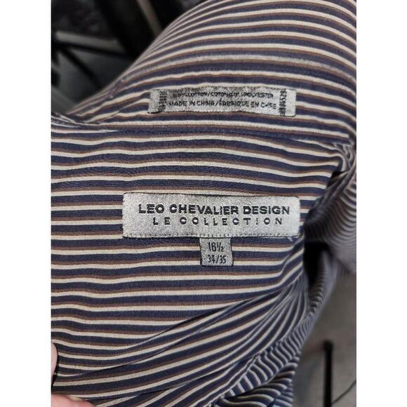 Leo Chevalier | Mens | Long Sleeve | Shirt | Size 34/35 - Picture 7 of 7